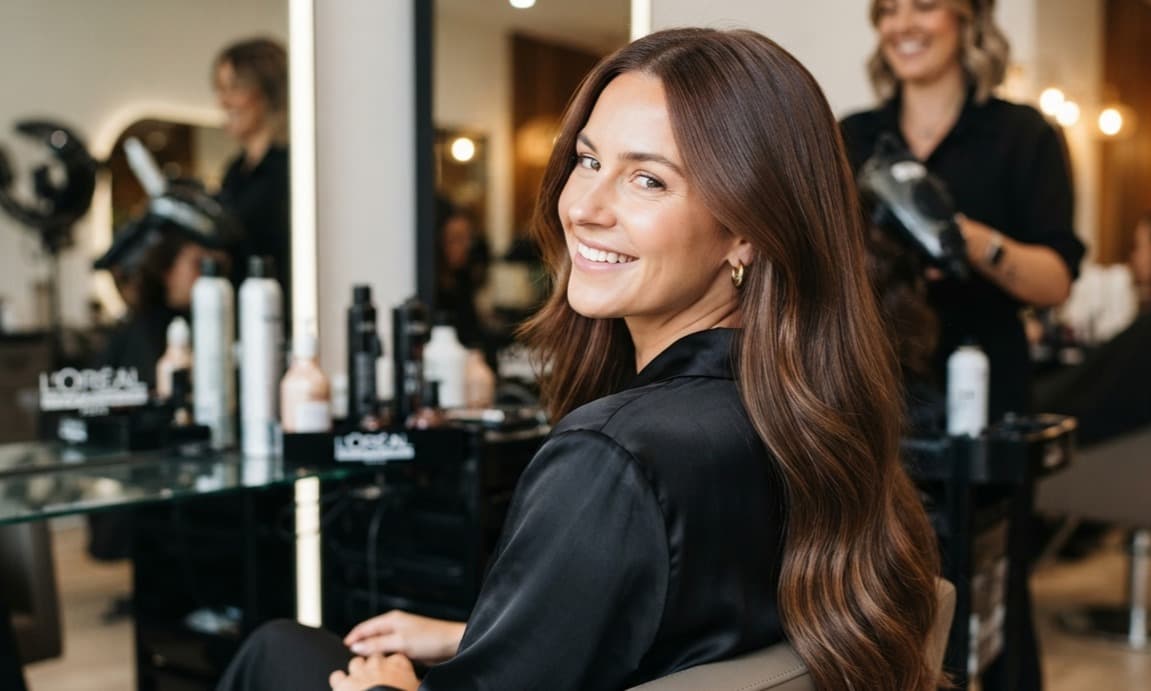 Women: L'Oréal Global Hair Colour | Mid-Back Length Hair